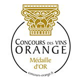 Médaille Or Orange