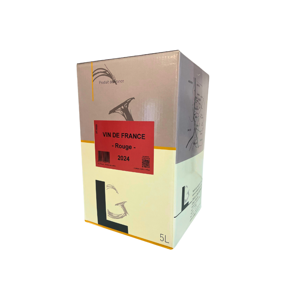 vin de france rouge 12° fontaine à vin